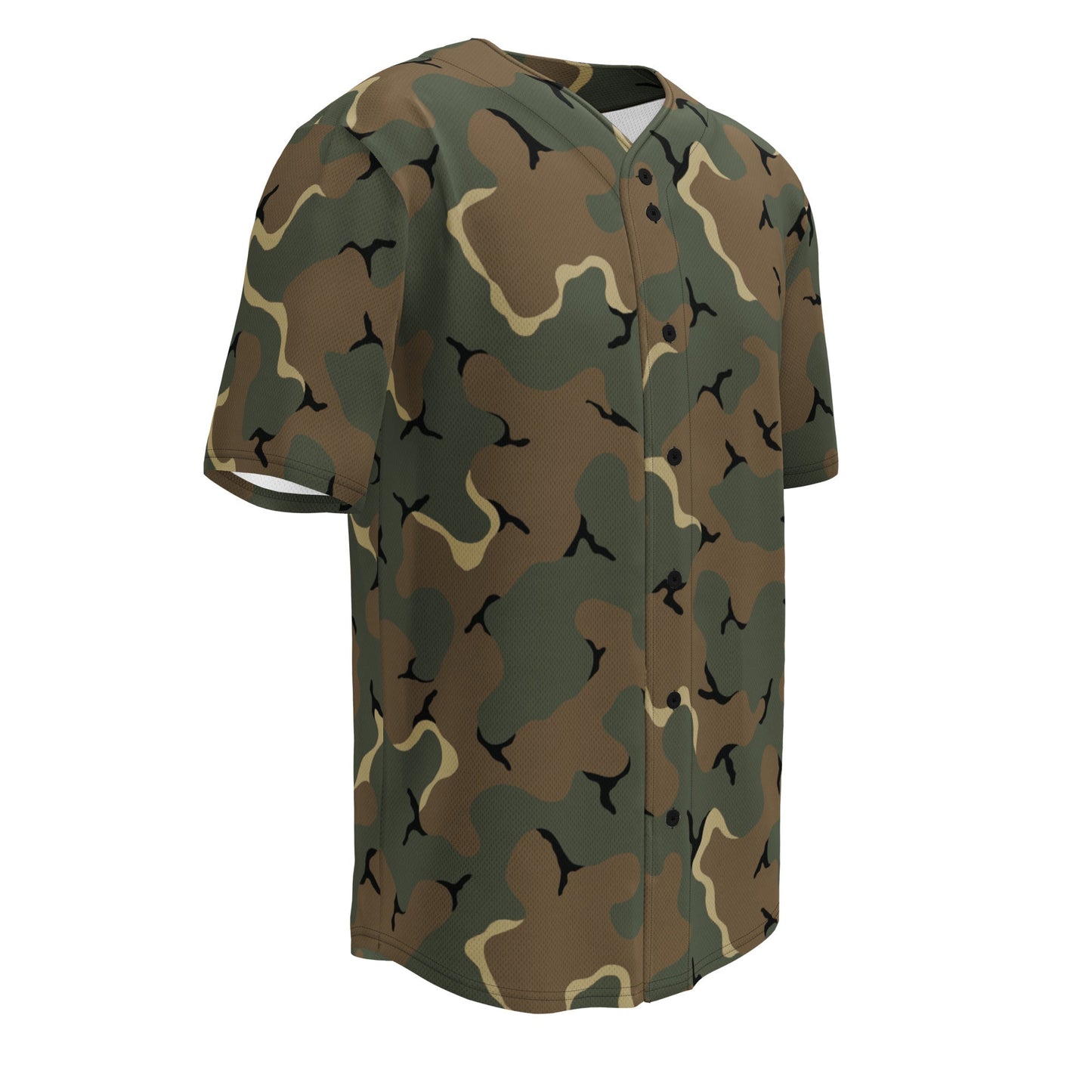 American MERDC Vehicle Woodland CAMO baseball jersey - Baseball Jerseys
