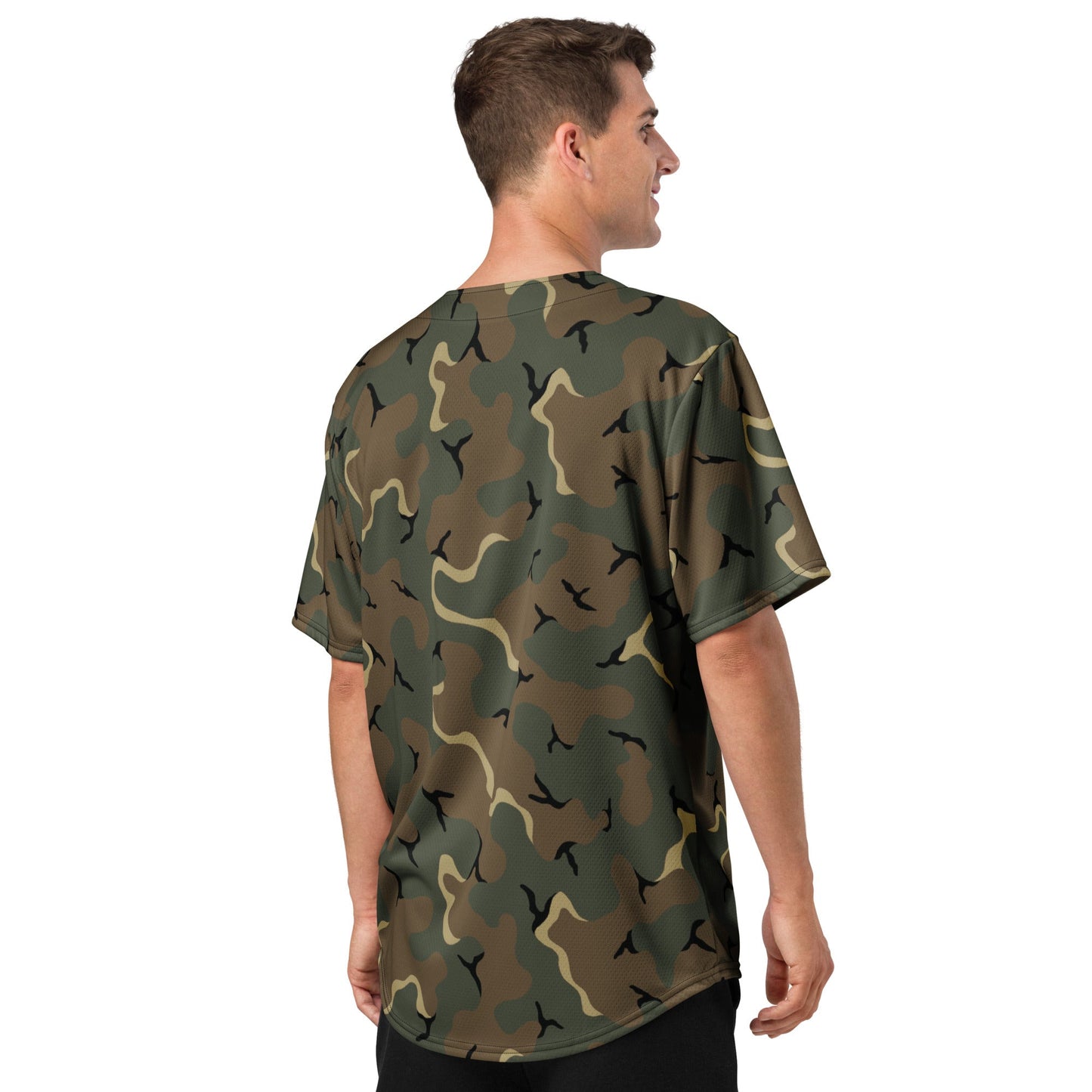 American MERDC Vehicle Woodland CAMO baseball jersey - Baseball Jerseys