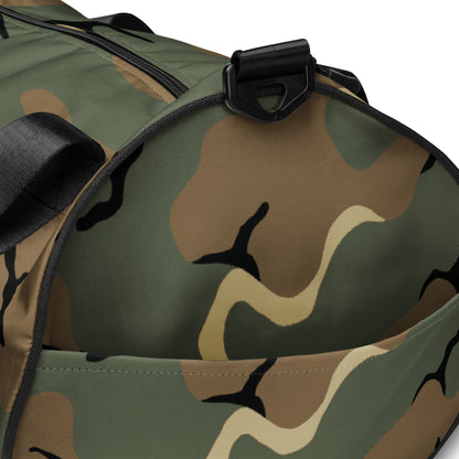 American MERDC Vehicle Woodland CAMO gym bag - Gym Bags