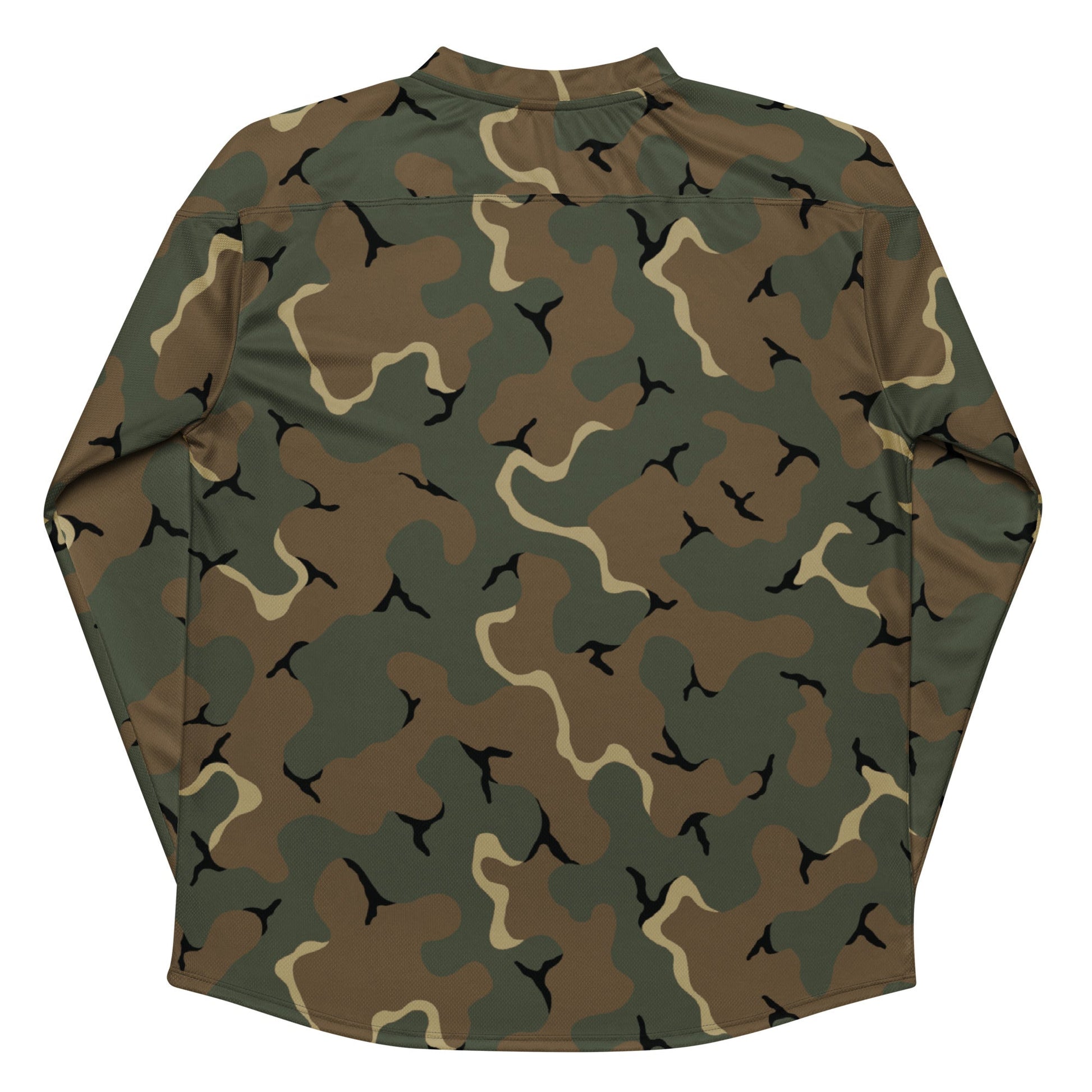 American MERDC Vehicle Woodland CAMO hockey fan jersey - Hockey Jerseys