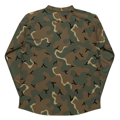 American MERDC Vehicle Woodland CAMO hockey fan jersey - Hockey Jerseys