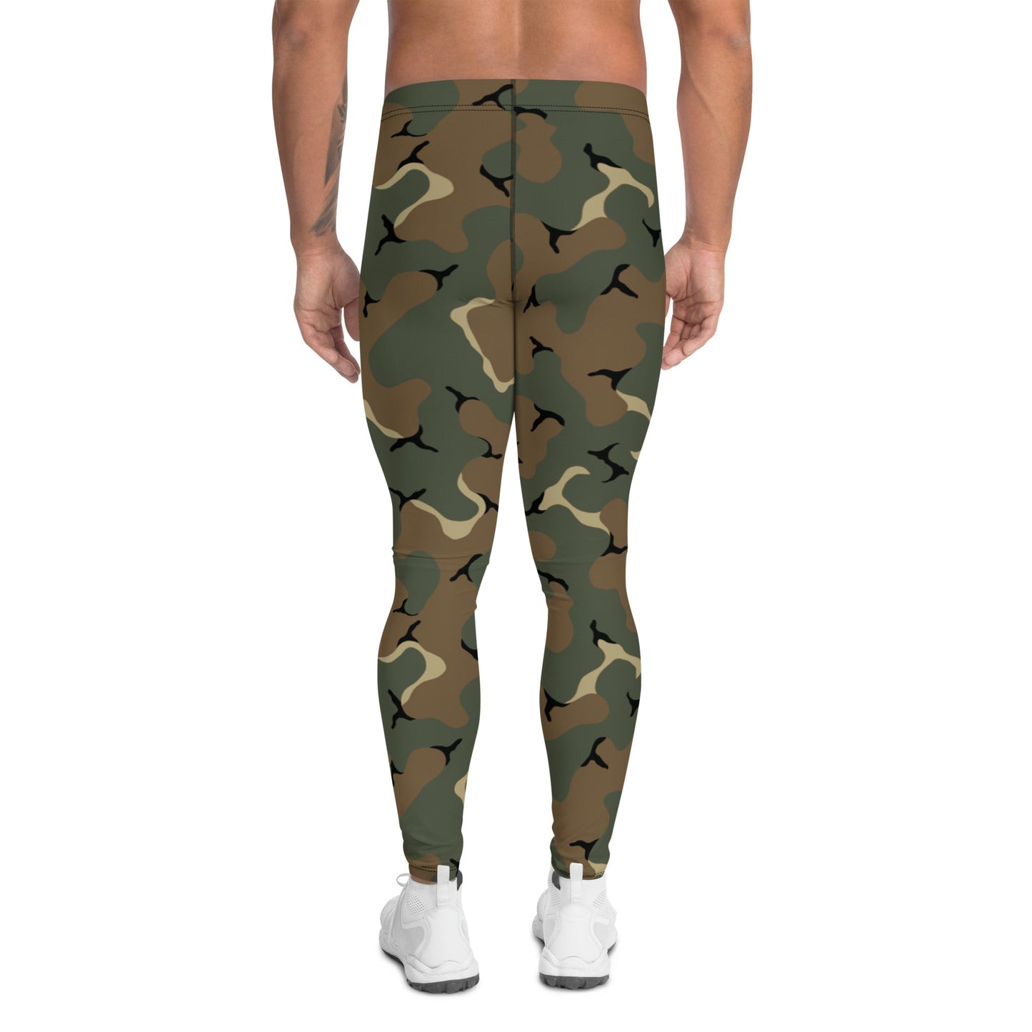 American MERDC Vehicle Woodland CAMO Mens Leggings