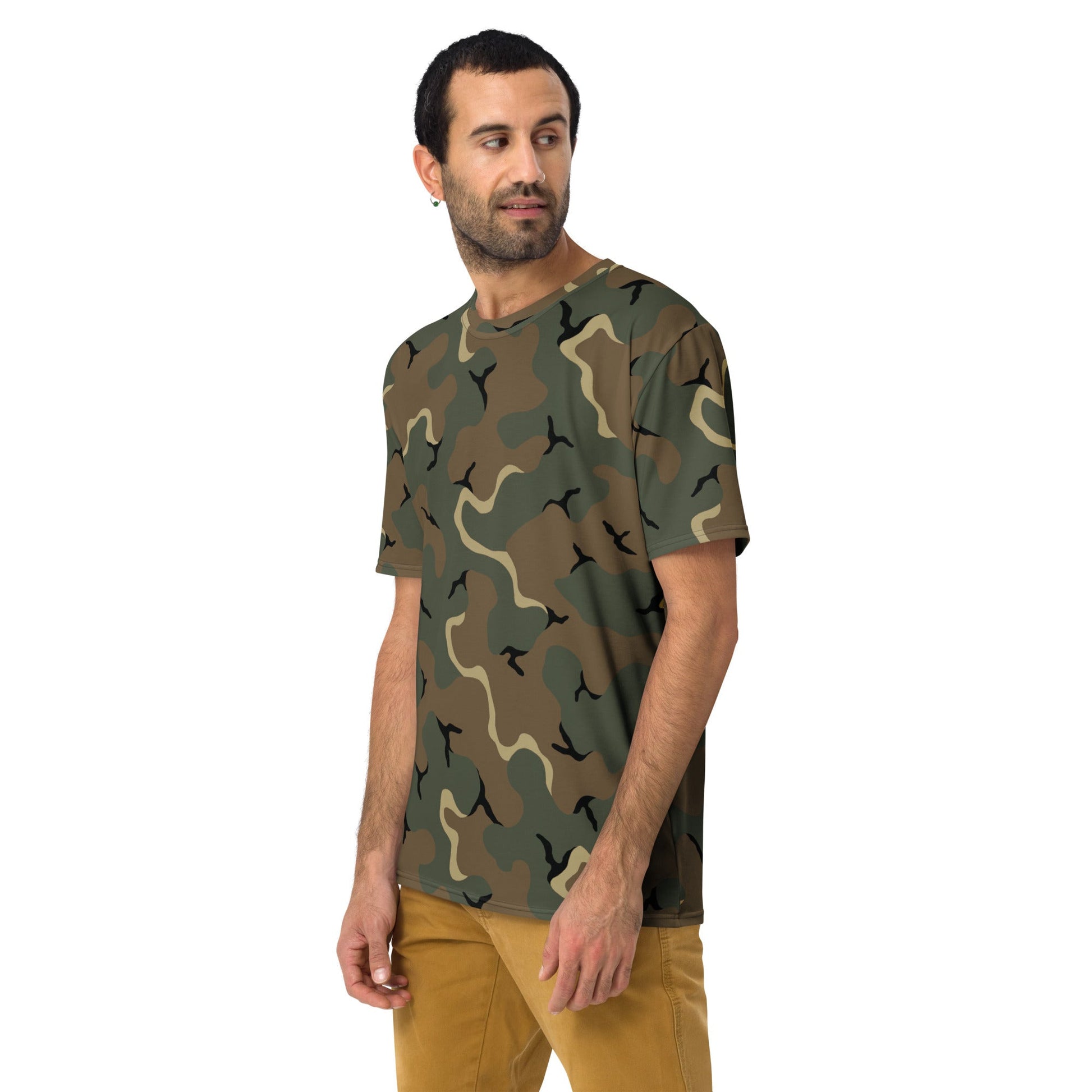 American MERDC Vehicle Woodland CAMO Mens t-shirt - T-Shirts