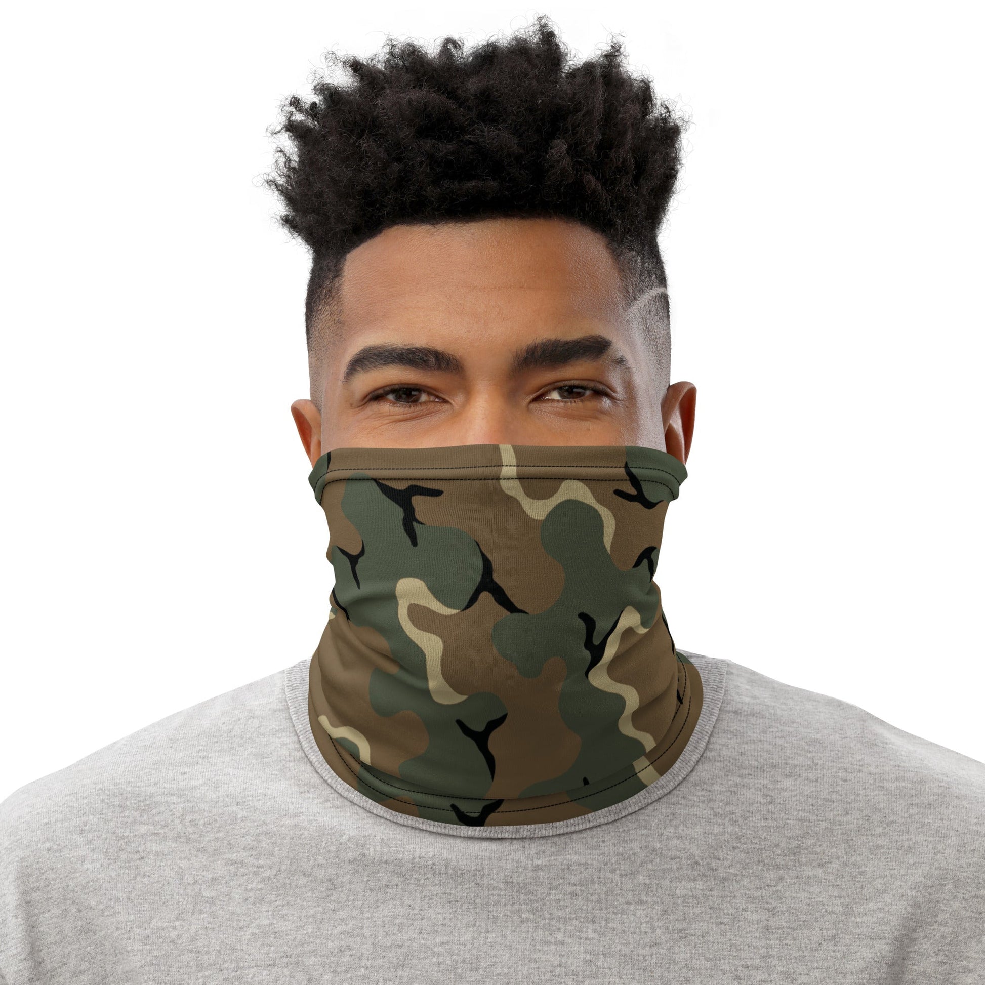 American MERDC Vehicle Woodland CAMO Neck Gaiter Gaiters