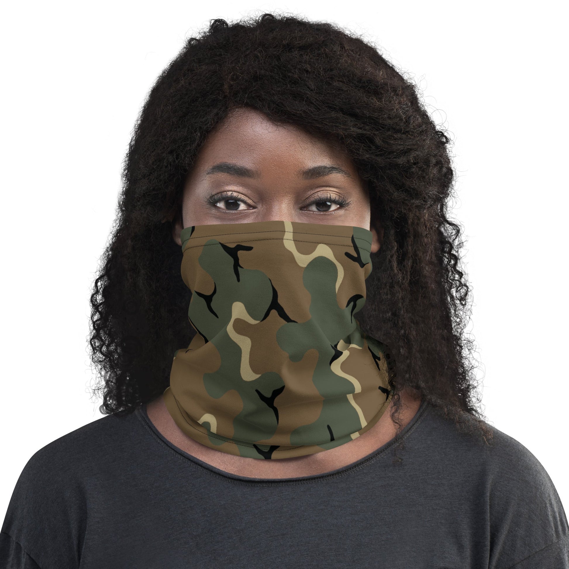 American MERDC Vehicle Woodland CAMO Neck Gaiter Gaiters