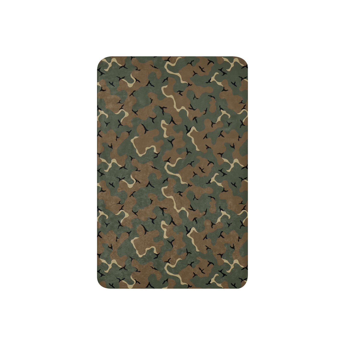 American MERDC Vehicle Woodland CAMO Sherpa blanket - Blankets