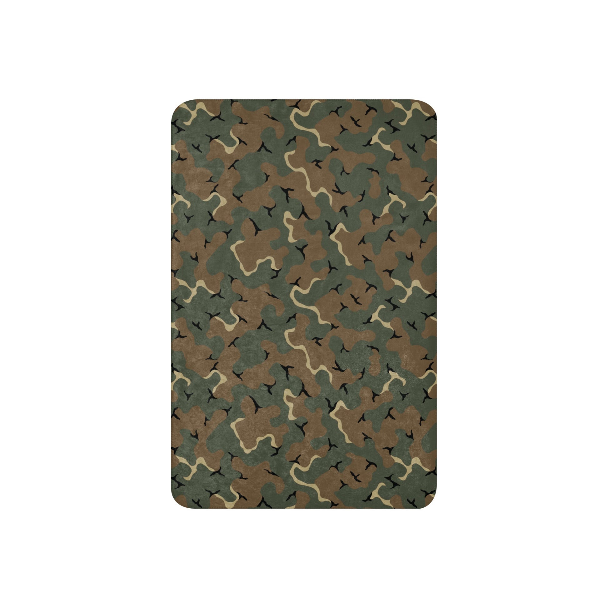 American MERDC Vehicle Woodland CAMO Sherpa blanket - Blankets