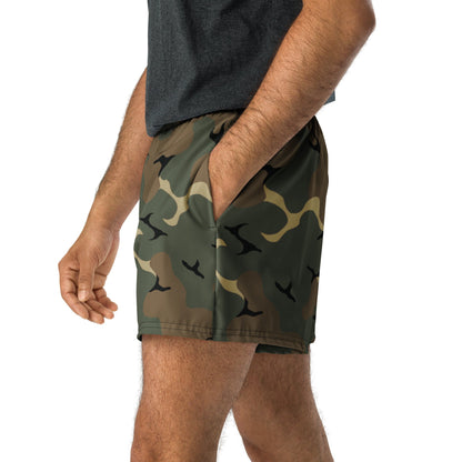 American MERDC Vehicle Woodland CAMO Unisex Athletic Shorts - XS