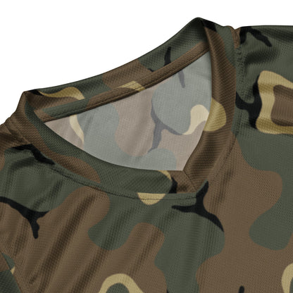 American MERDC Vehicle Woodland CAMO unisex basketball jersey - Basketball Jerseys