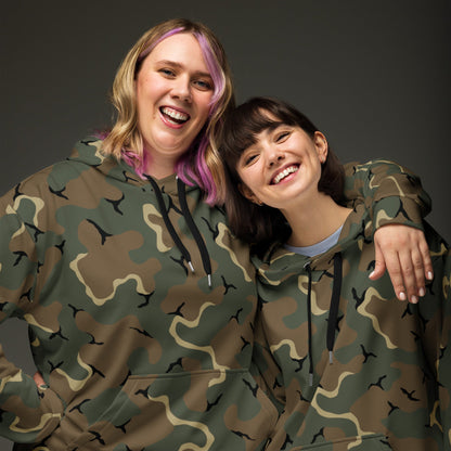 American MERDC Vehicle Woodland CAMO Unisex Hoodie - Hoodies