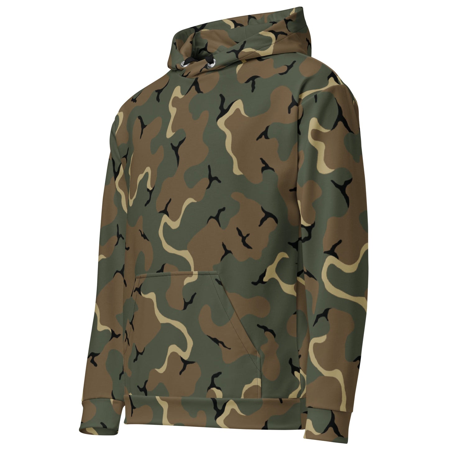 American MERDC Vehicle Woodland CAMO Unisex Hoodie - Hoodies