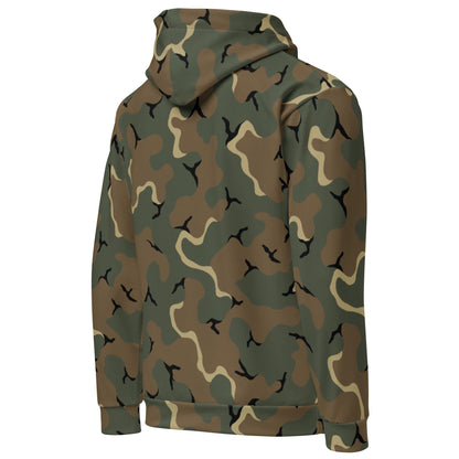American MERDC Vehicle Woodland CAMO Unisex Hoodie - Hoodies