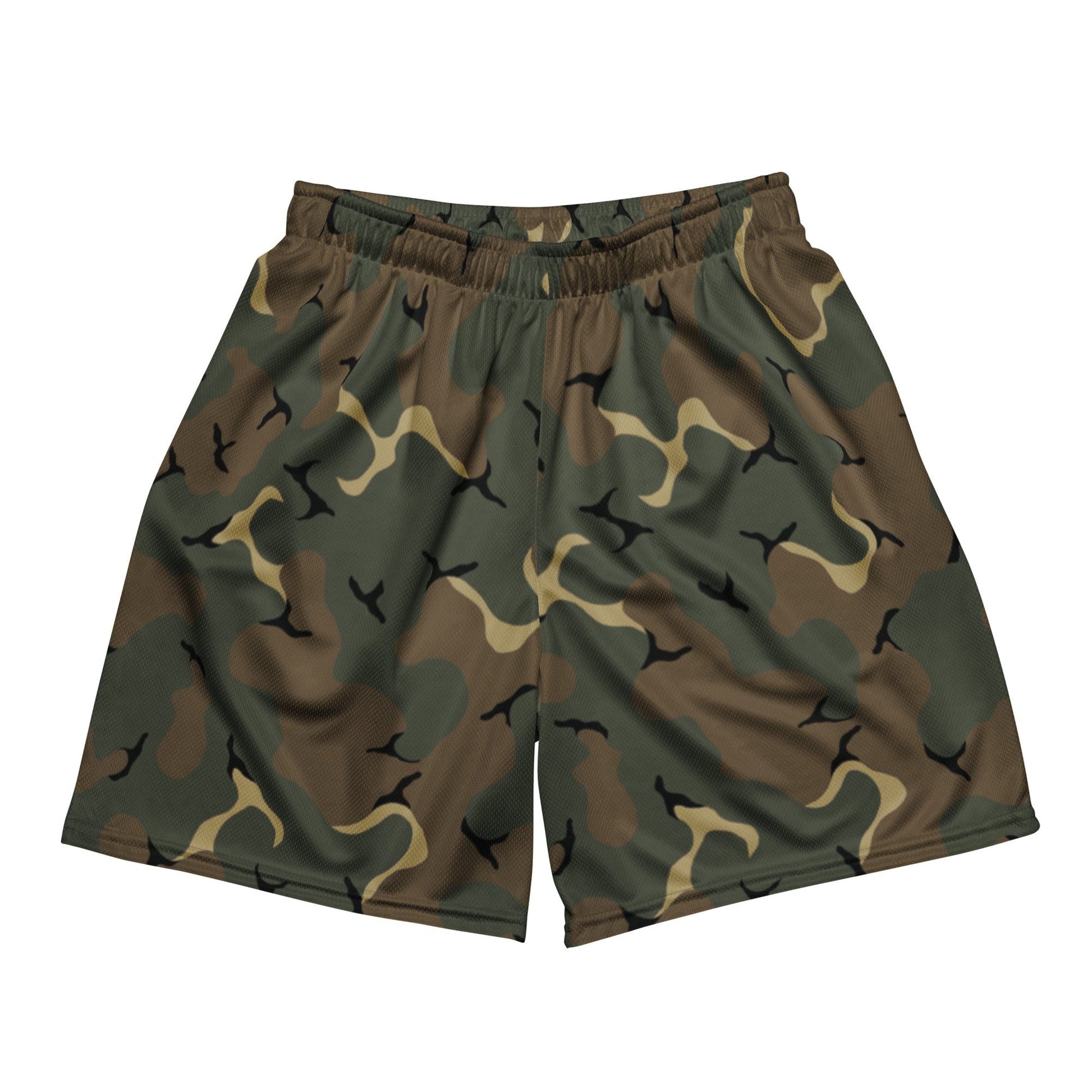 American MERDC Vehicle Woodland CAMO Unisex mesh shorts - 2XS - Mesh Shorts