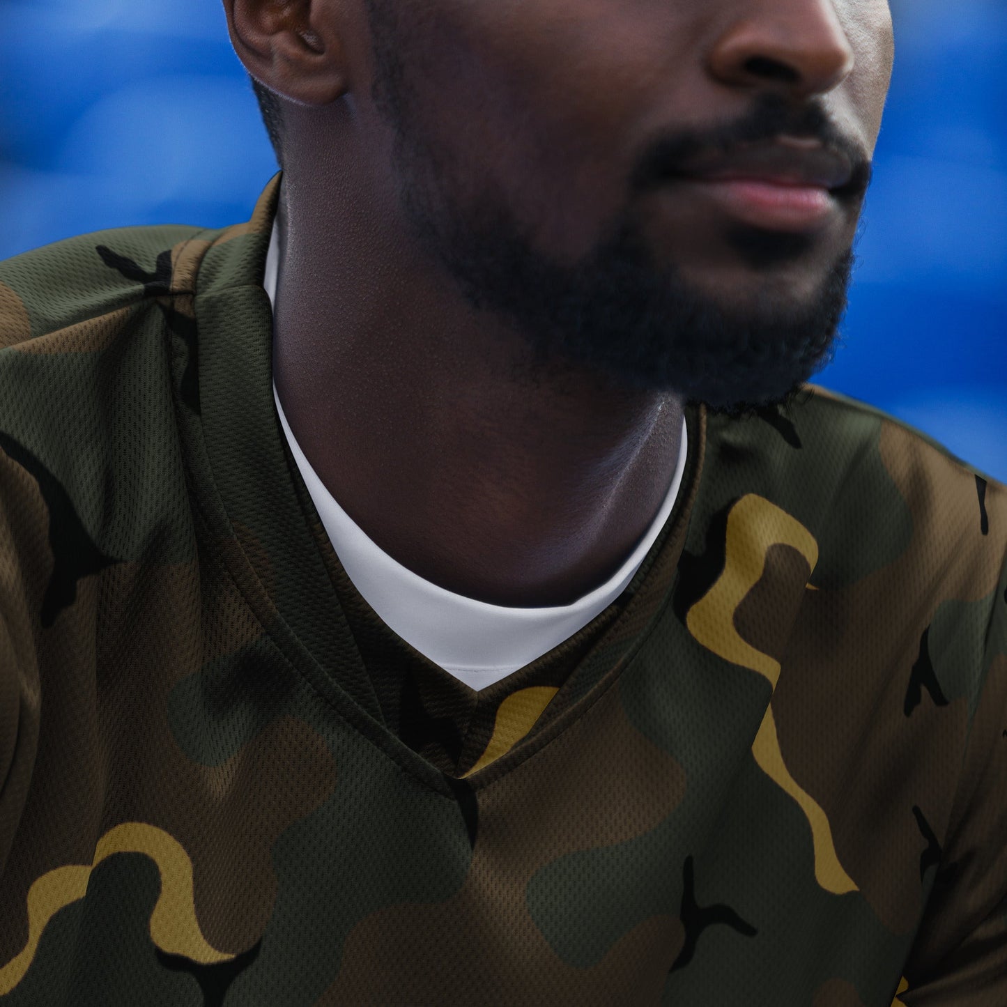 American MERDC Vehicle Woodland CAMO unisex sports jersey - Sports Jerseys