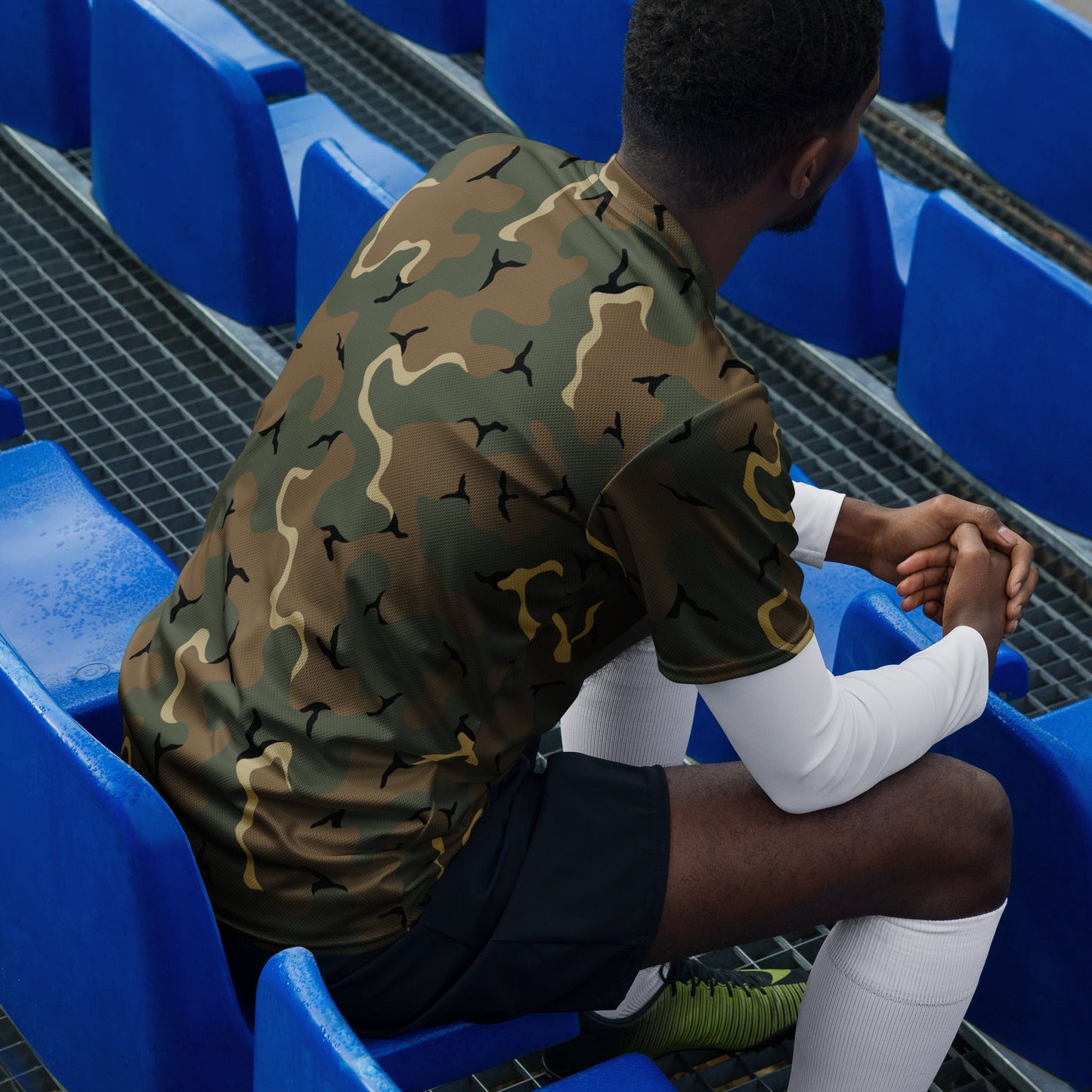 American MERDC Vehicle Woodland CAMO unisex sports jersey - Sports Jerseys