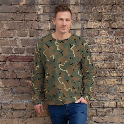 American MERDC Vehicle Woodland CAMO Unisex Sweatshirt - 2XS - Sweatshirts
