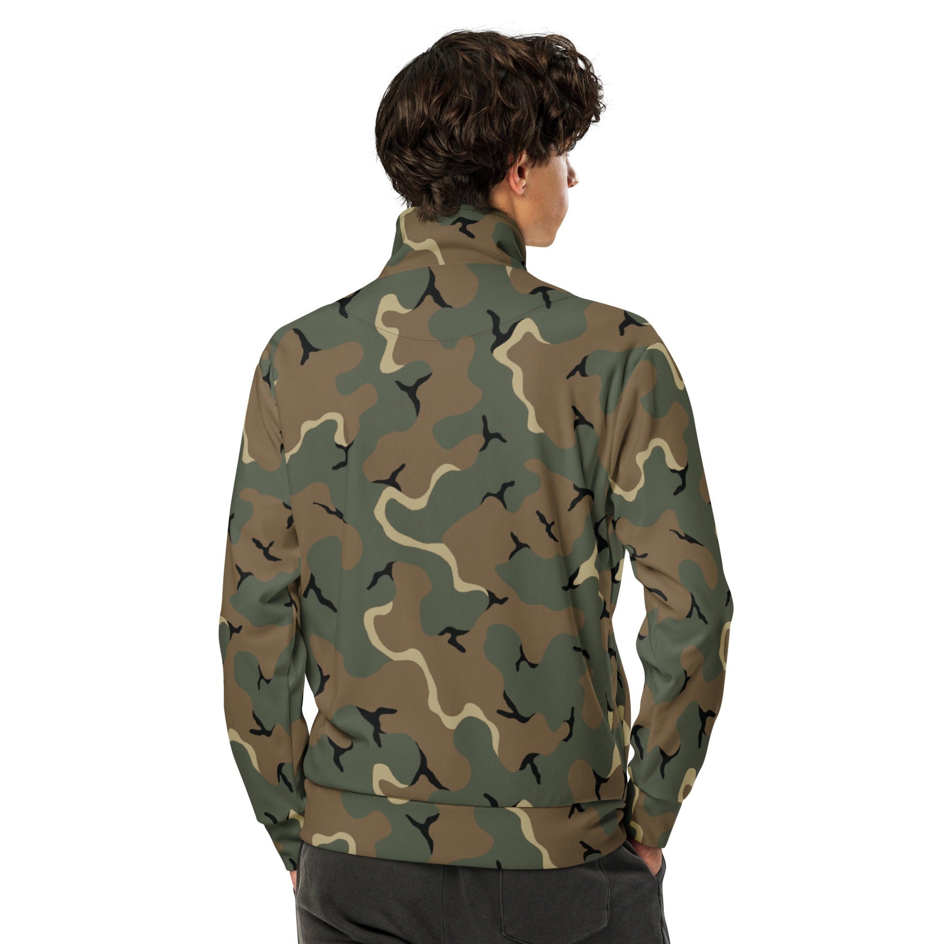 American MERDC Vehicle Woodland CAMO Unisex track jacket - Track Jackets