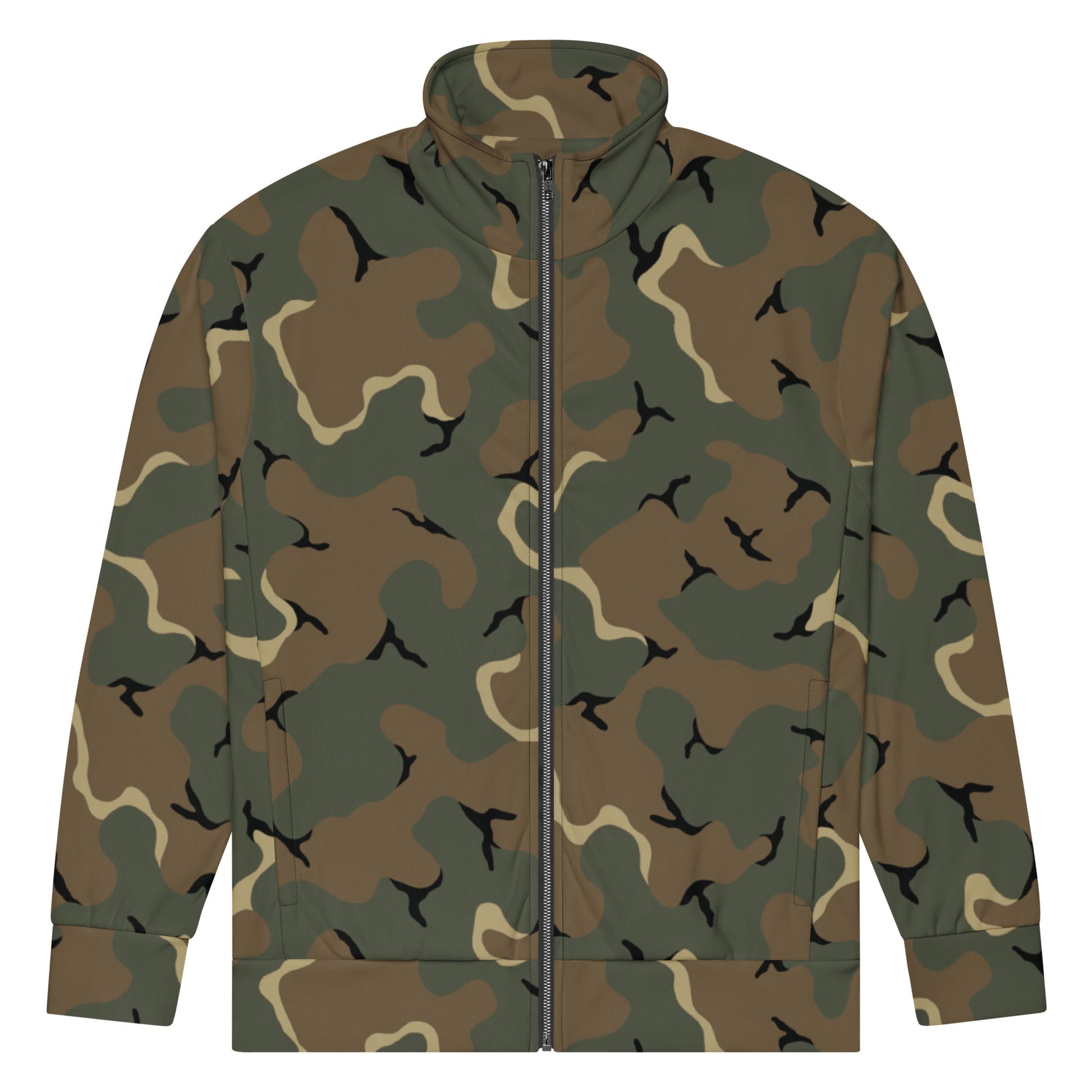 American MERDC Vehicle Woodland CAMO Unisex track jacket - Track Jackets