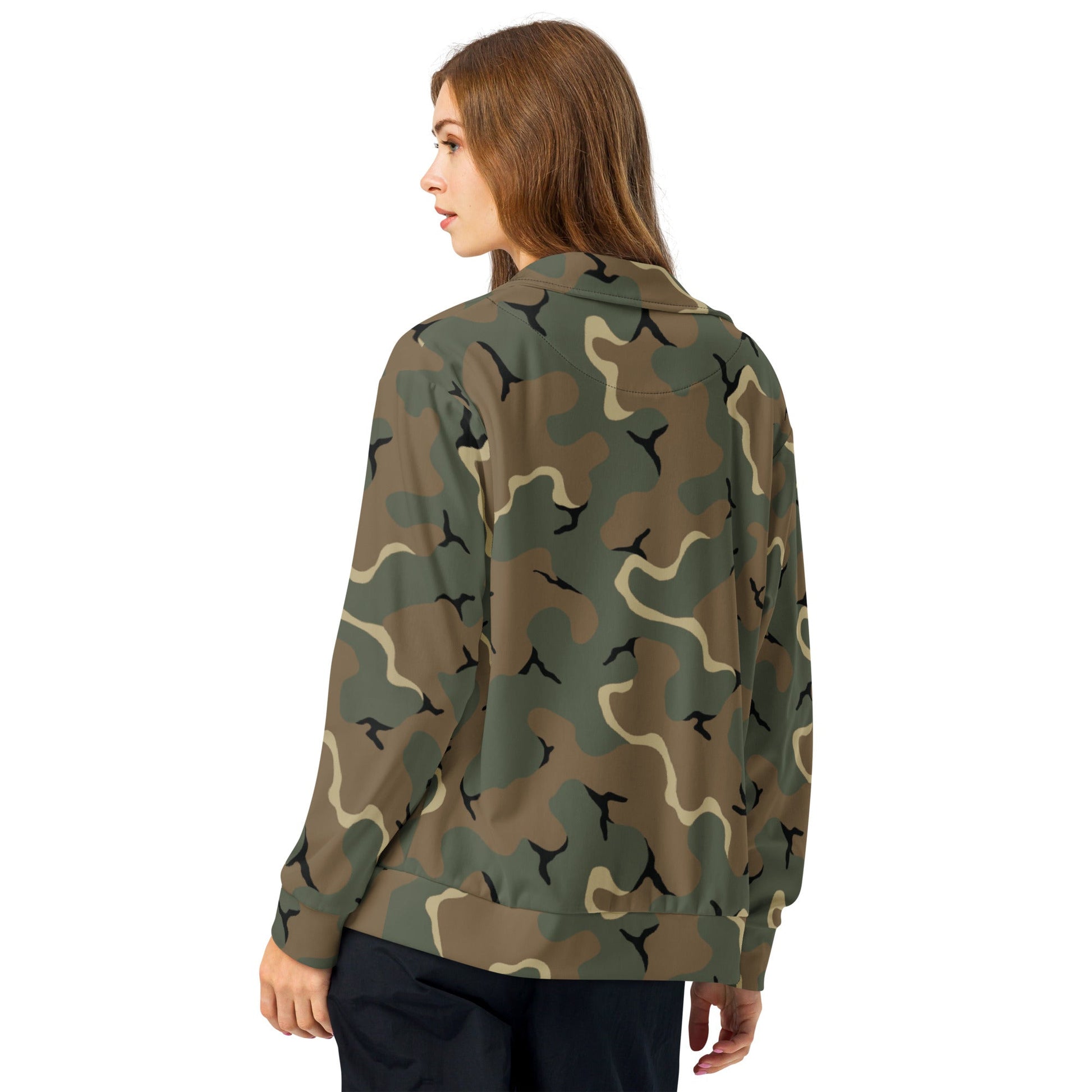 American MERDC Vehicle Woodland CAMO Unisex track jacket - Track Jackets