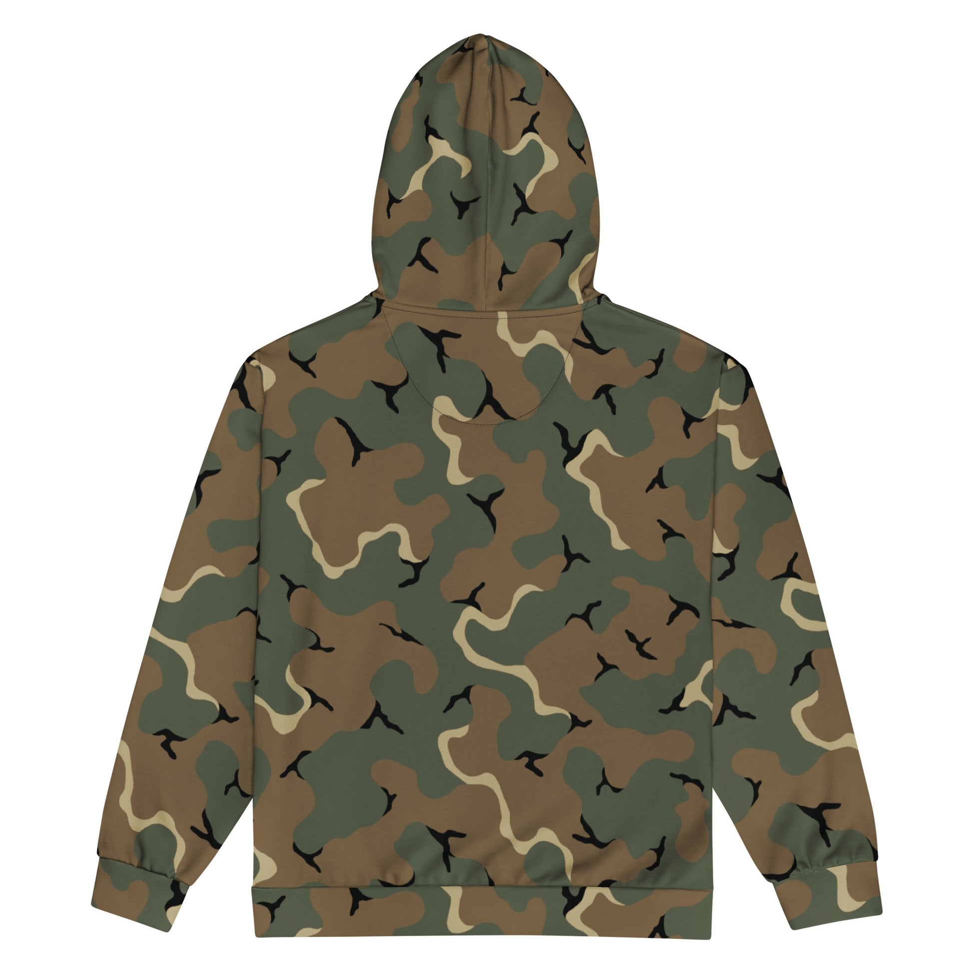 American MERDC Vehicle Woodland CAMO Unisex Zip Hoodie