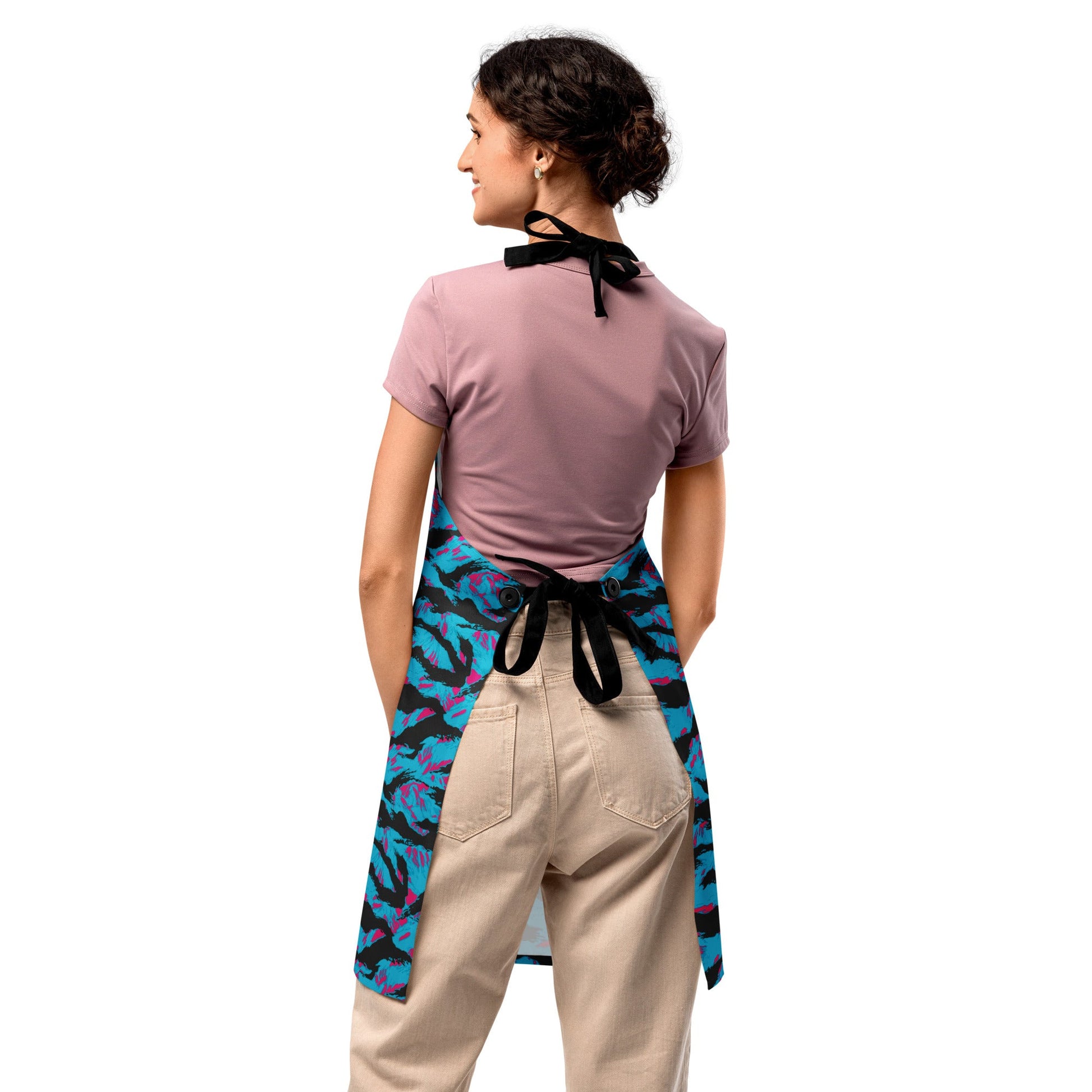 American Miami Vice Tiger Stripe CAMO Apron