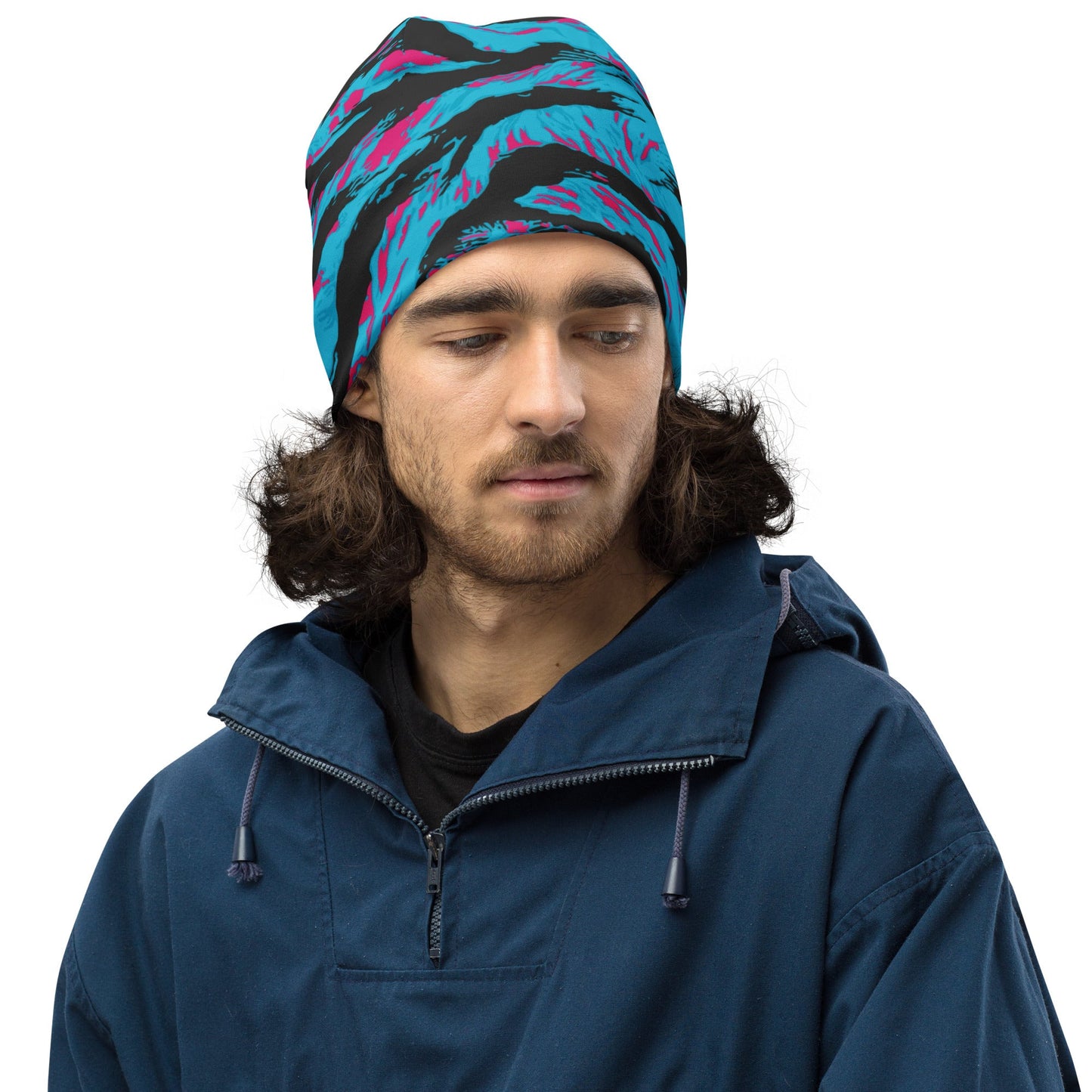 American Miami Vice Tiger Stripe CAMO Beanie
