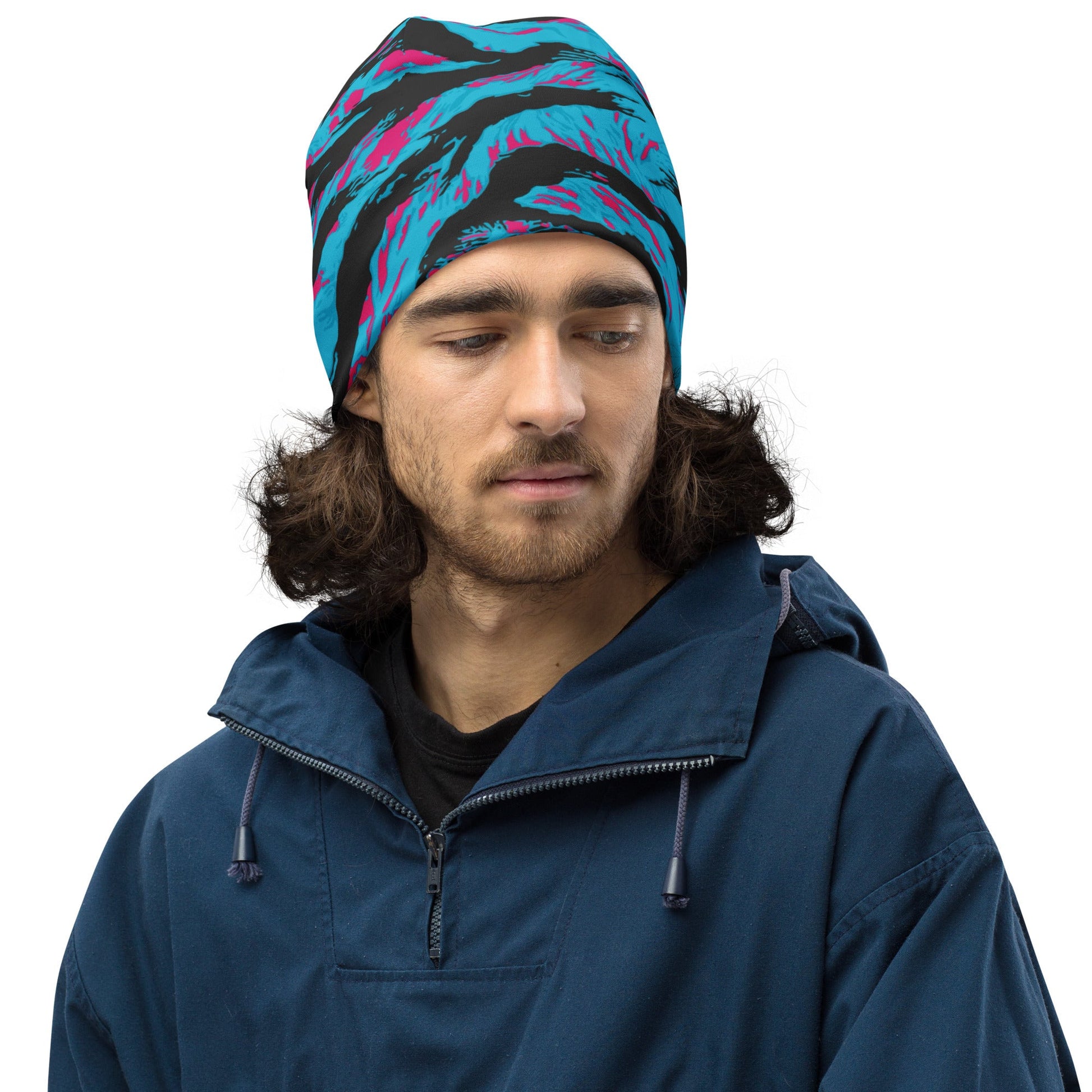 American Miami Vice Tiger Stripe CAMO Beanie