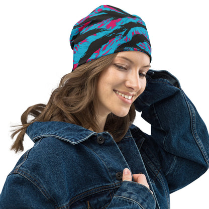 American Miami Vice Tiger Stripe CAMO Beanie