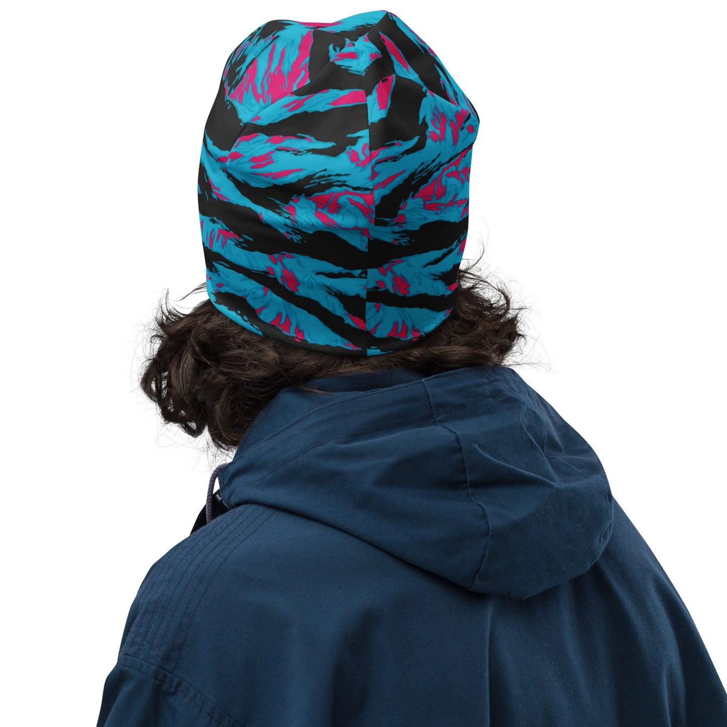 American Miami Vice Tiger Stripe CAMO Beanie
