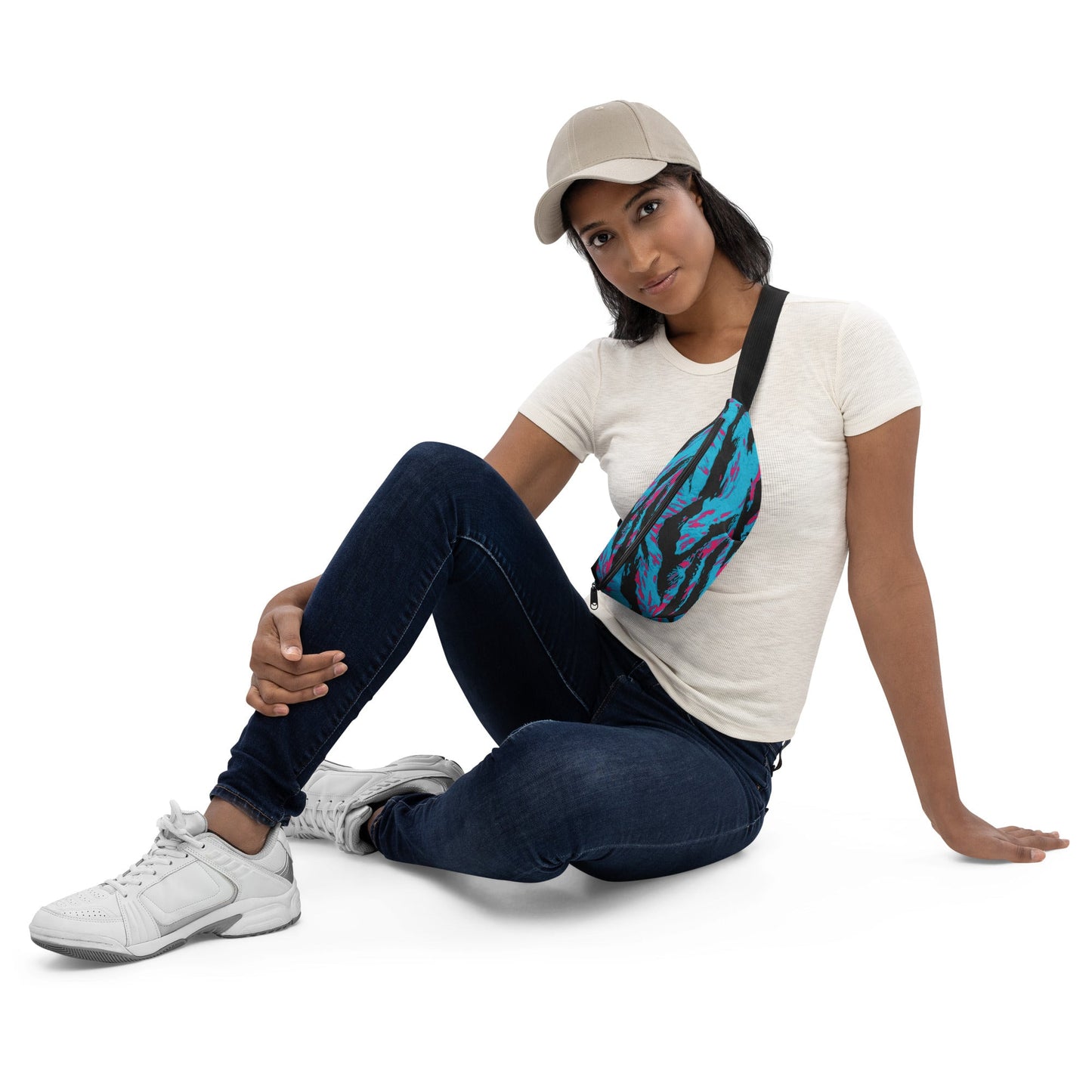 American Miami Vice Tiger Stripe CAMO Fanny Pack
