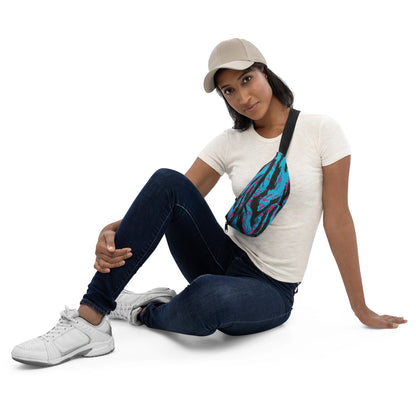 American Miami Vice Tiger Stripe CAMO Fanny Pack