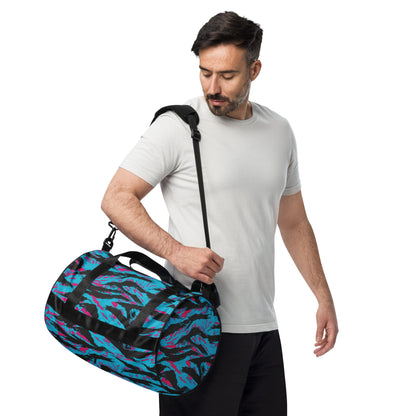 American Miami Vice Tiger Stripe CAMO Gym Bag