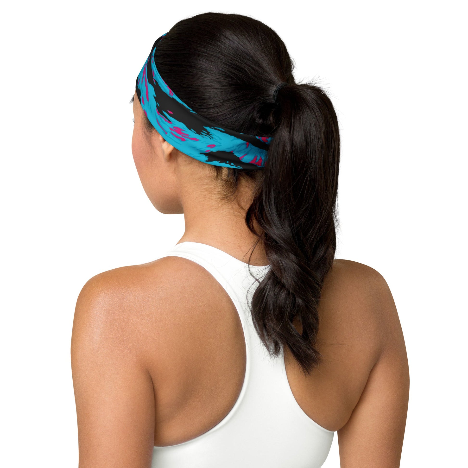 American Miami Vice Tiger Stripe CAMO Headband