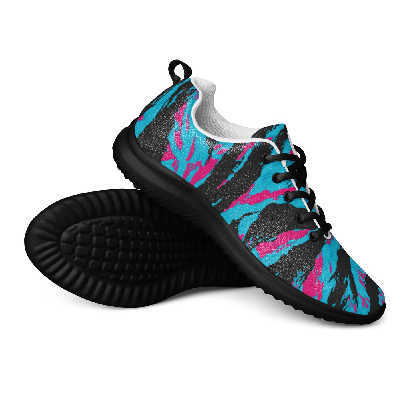 American Miami Vice Tiger Stripe CAMO Mens Athletic Shoes - 5