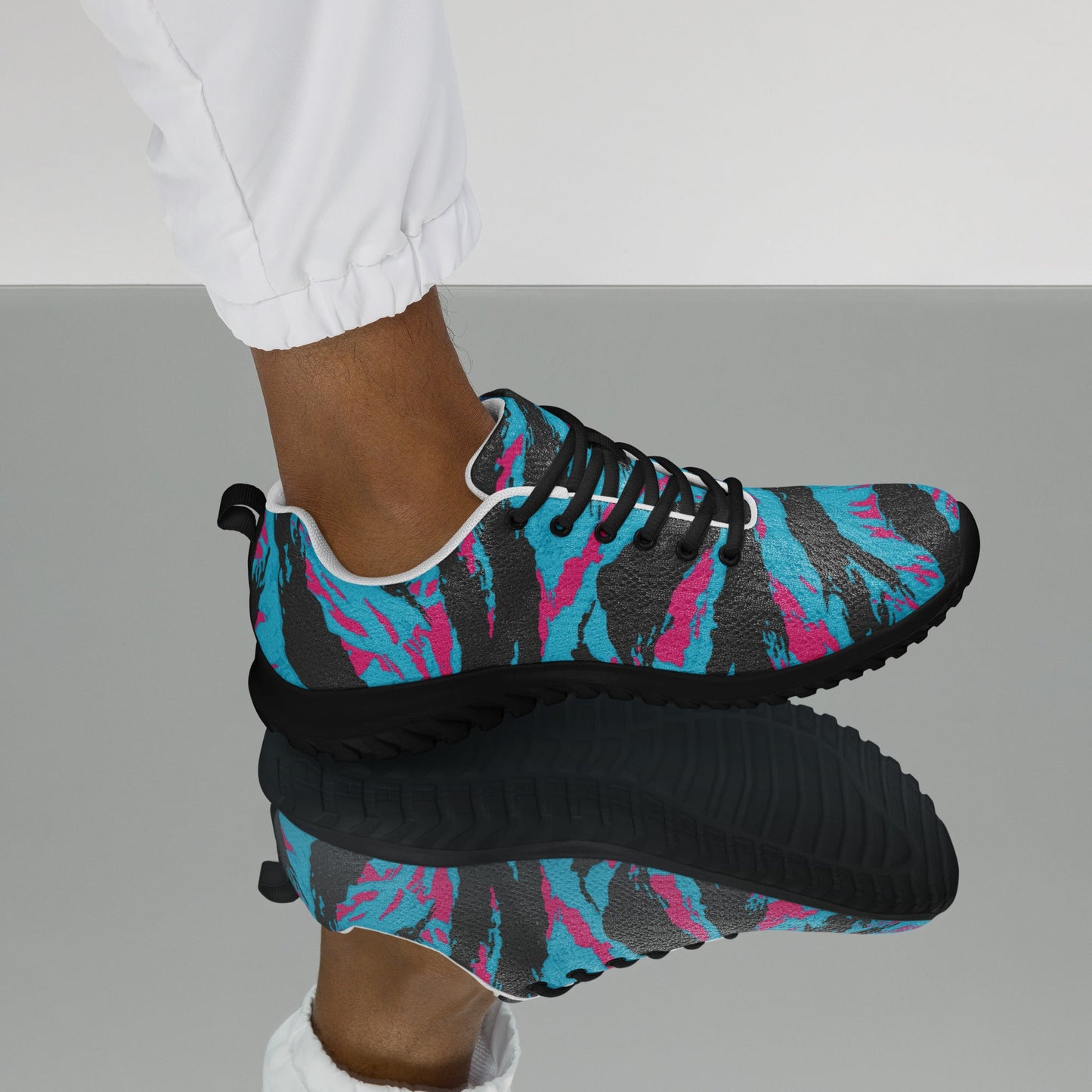 American Miami Vice Tiger Stripe CAMO Mens Athletic Shoes