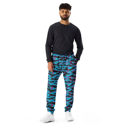 American Miami Vice Tiger Stripe CAMO Mens Joggers