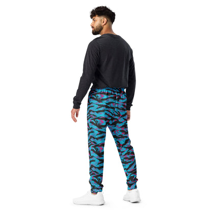 American Miami Vice Tiger Stripe CAMO Mens Joggers