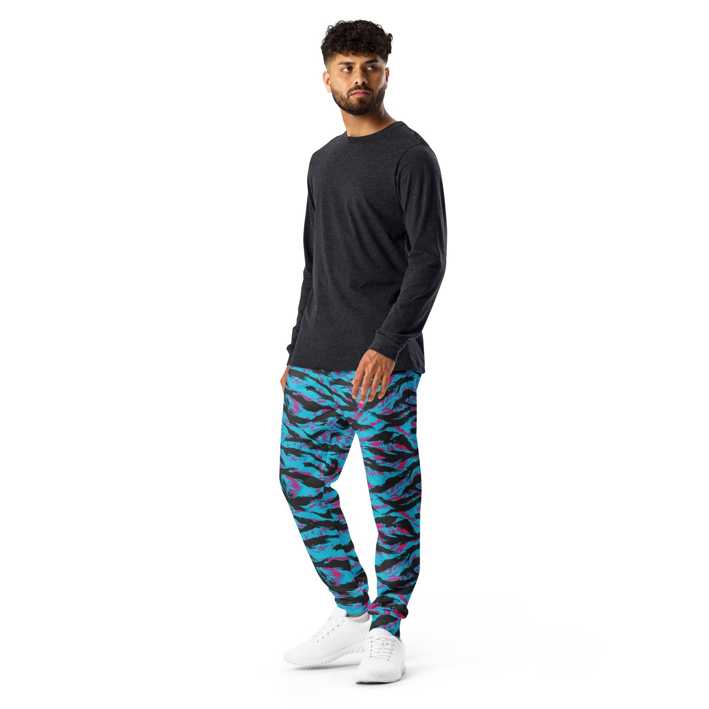 American Miami Vice Tiger Stripe CAMO Mens Joggers