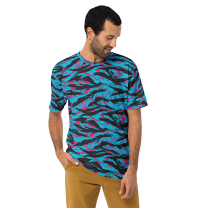 American Miami Vice Tiger Stripe CAMO Mens T-Shirt