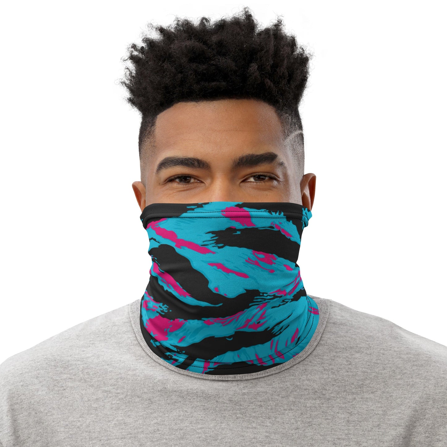 American Miami Vice Tiger Stripe CAMO Neck Gaiter - Gaiters