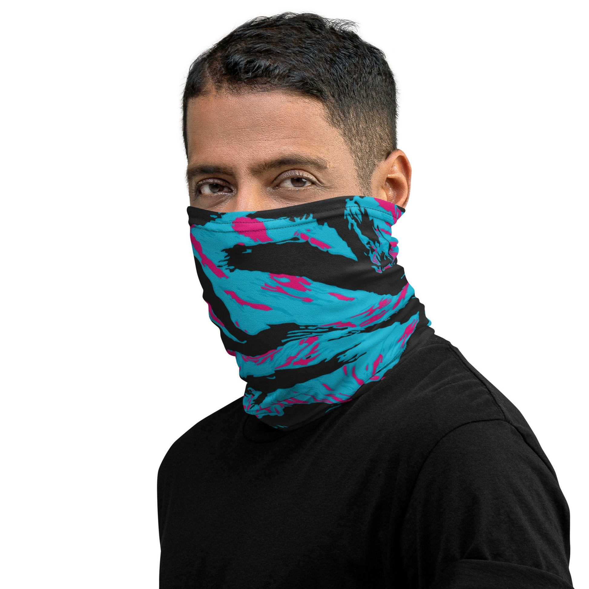 American Miami Vice Tiger Stripe CAMO Neck Gaiter - Gaiters