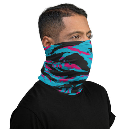 American Miami Vice Tiger Stripe CAMO Neck Gaiter - Gaiters