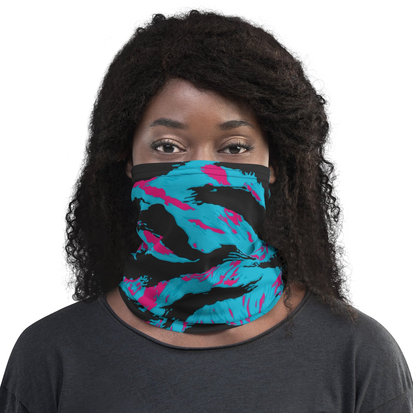 American Miami Vice Tiger Stripe CAMO Neck Gaiter - Gaiters