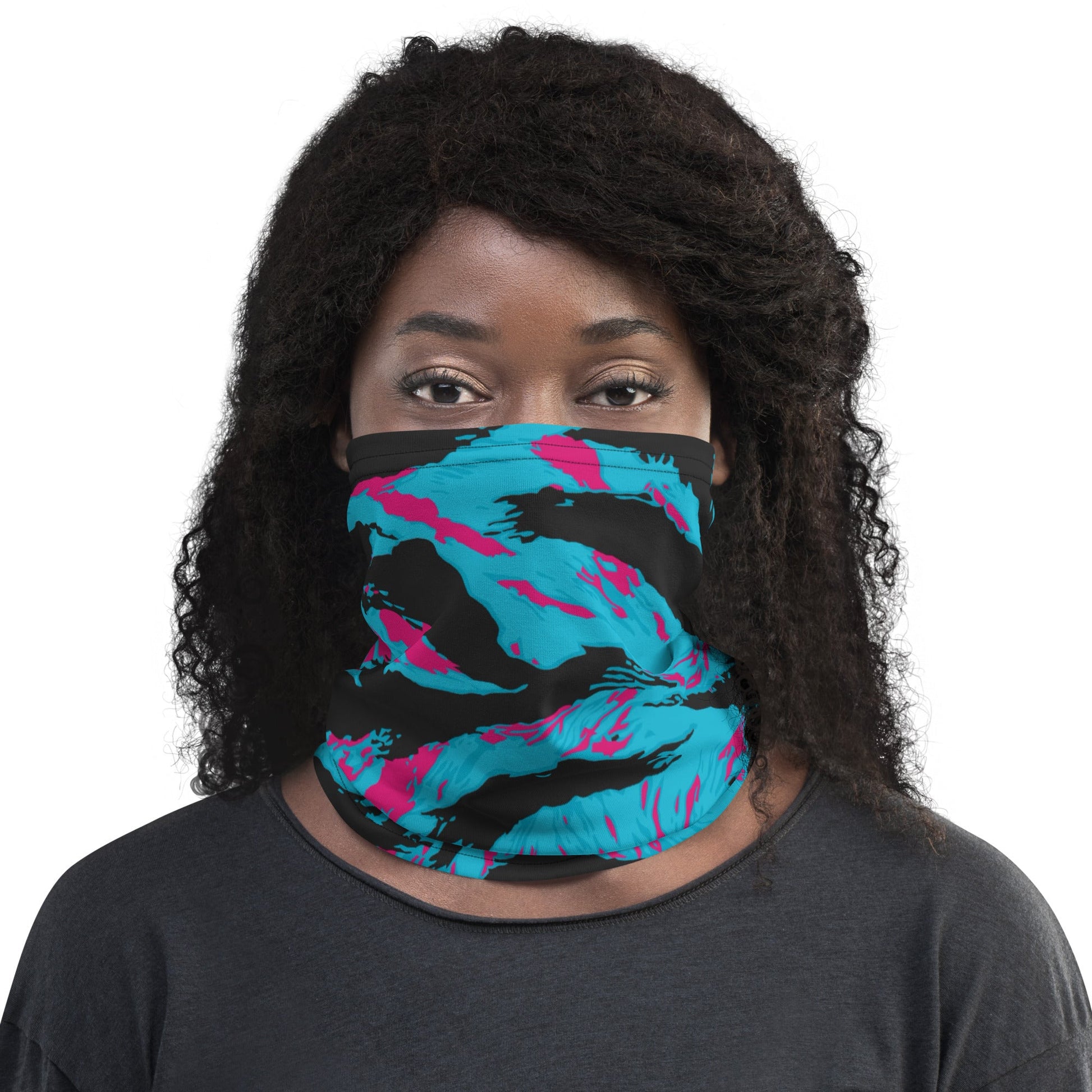 American Miami Vice Tiger Stripe CAMO Neck Gaiter - Gaiters