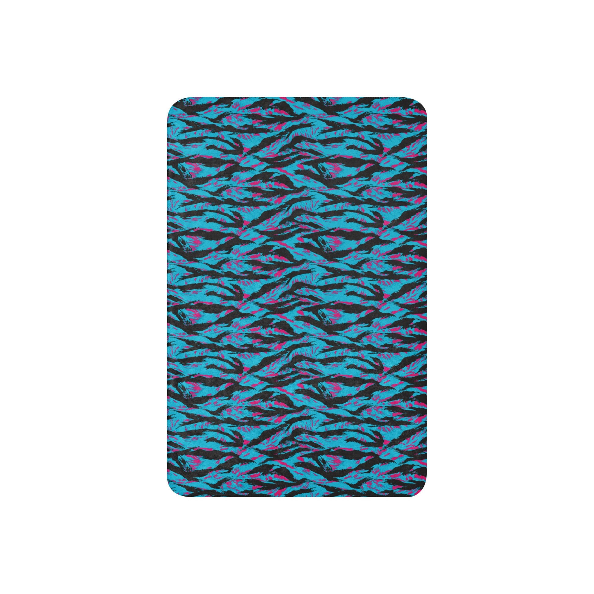 American Miami Vice Tiger Stripe CAMO Sherpa Blanket