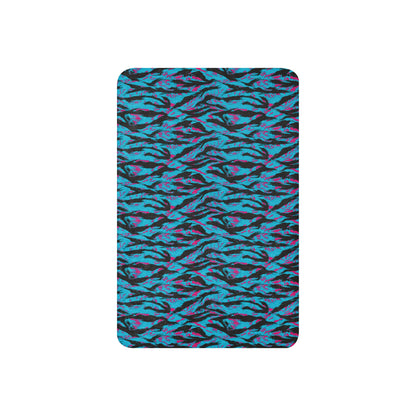 American Miami Vice Tiger Stripe CAMO Sherpa Blanket