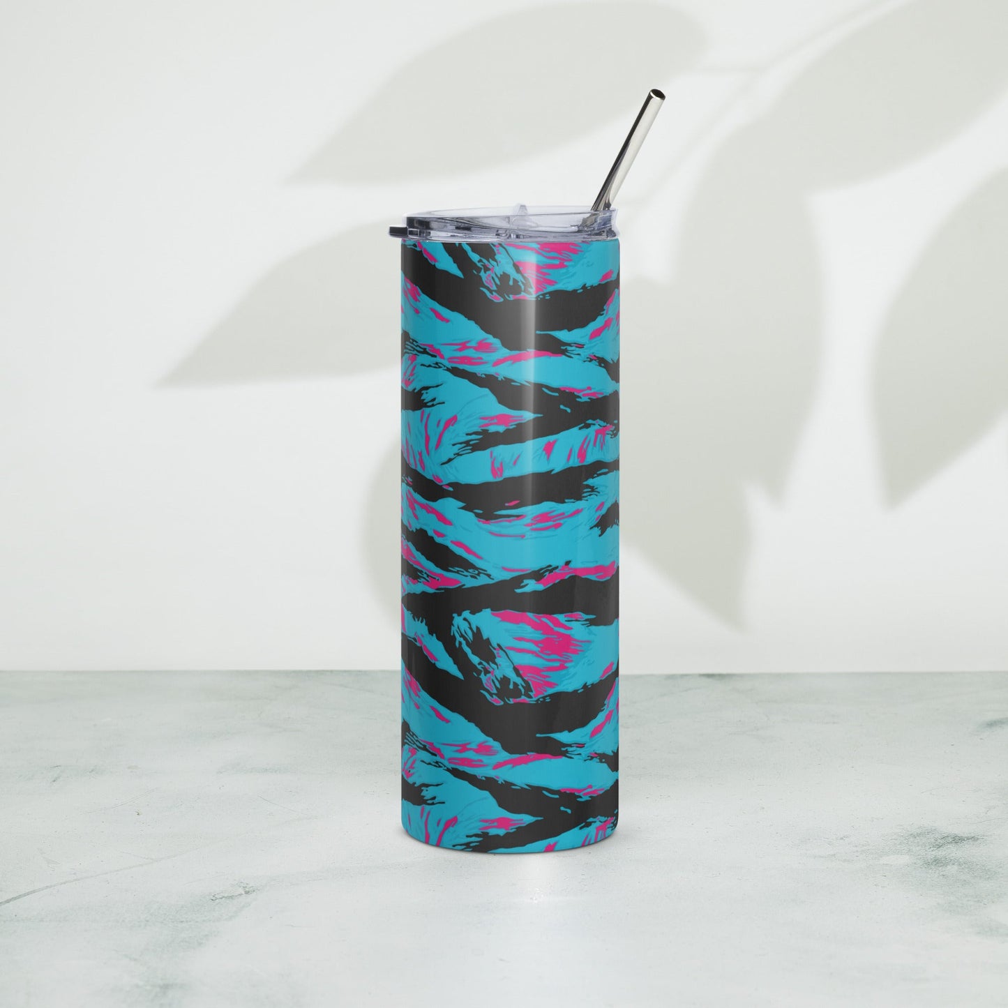 American Miami Vice Tiger Stripe CAMO Stainless Steel Tumbler