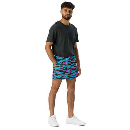 American Miami Vice Tiger Stripe CAMO Unisex Athletic Shorts