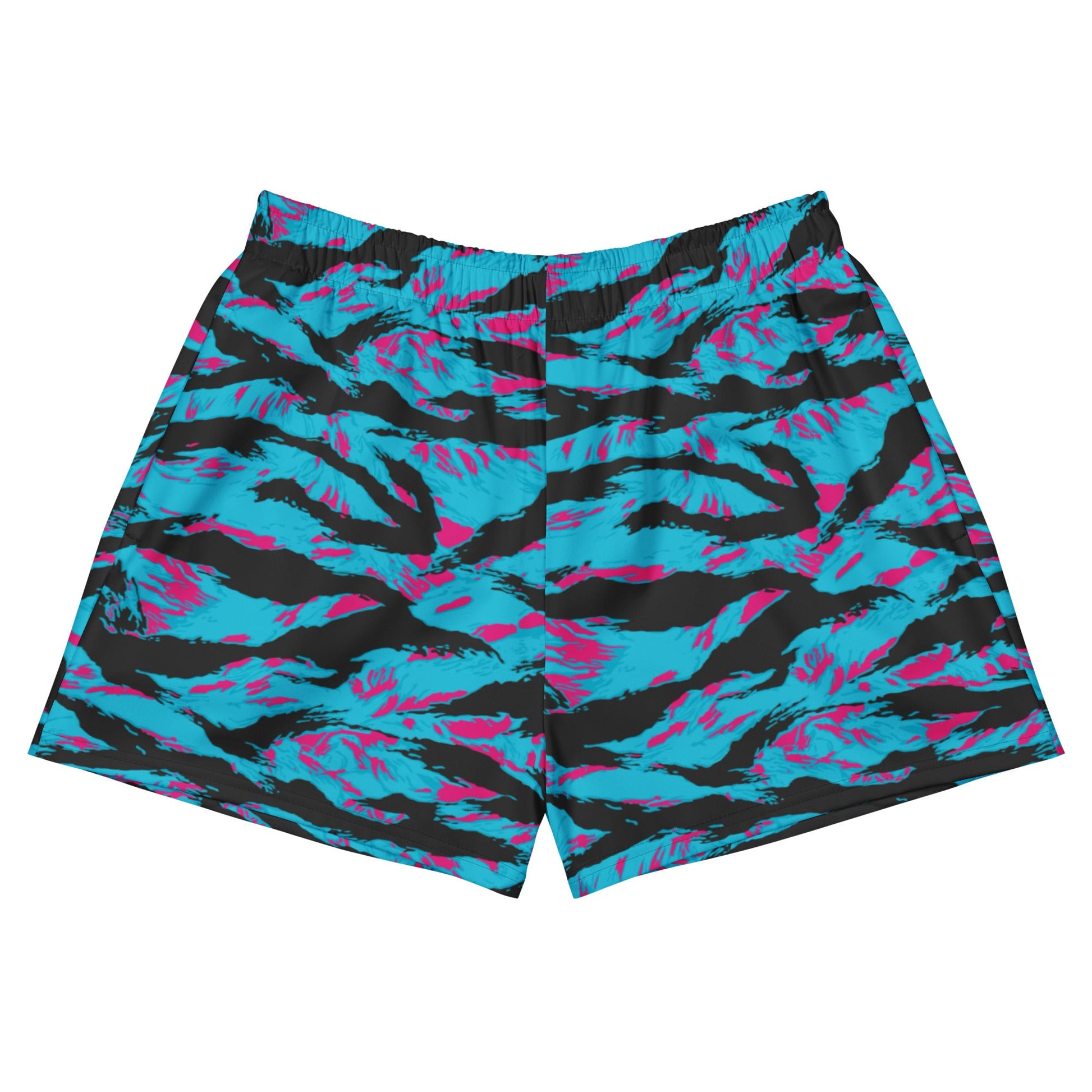 American Miami Vice Tiger Stripe CAMO Unisex Athletic Shorts