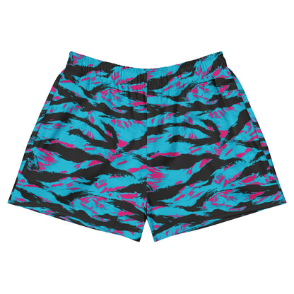 American Miami Vice Tiger Stripe CAMO Unisex Athletic Shorts